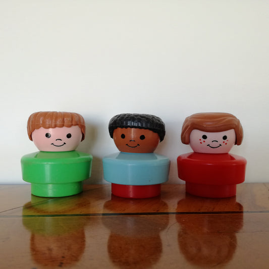 3 figurines Fisher Price