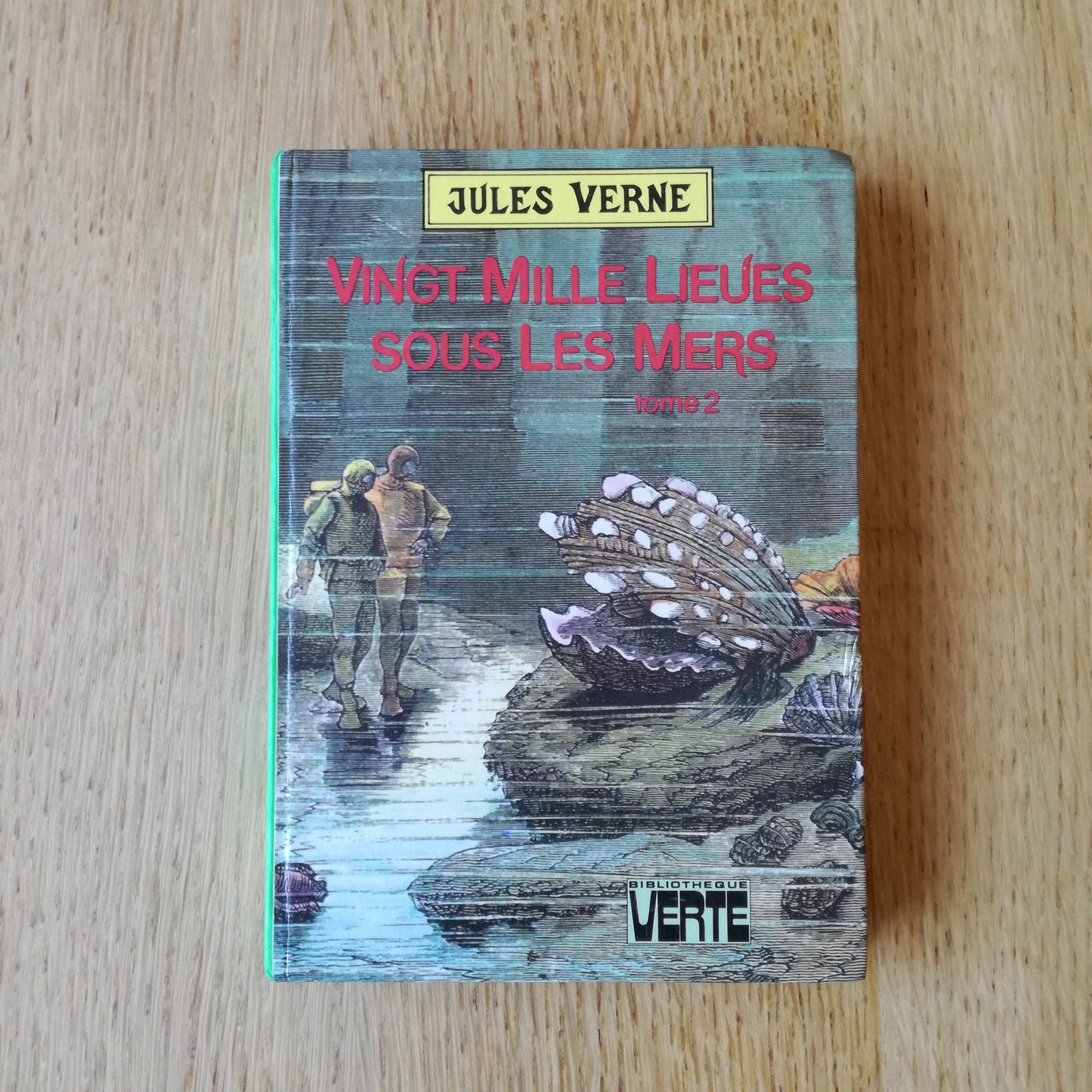 Vingt mille lieues sous les mers, Tome 2, Jules Verne, Hachette, 1980
