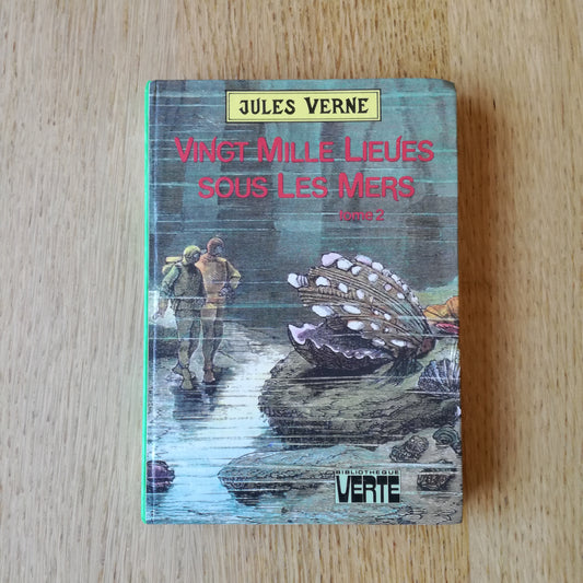 Vingt mille lieues sous les mers, Tome 2, Jules Verne, Hachette, 1980