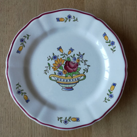 Plat sur pied, modèle "Luxembourg", Gien