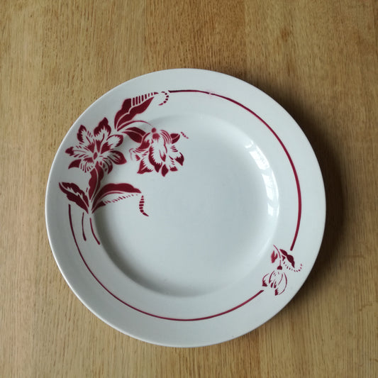 Plat rond modèle "Denise", Sarreguemines