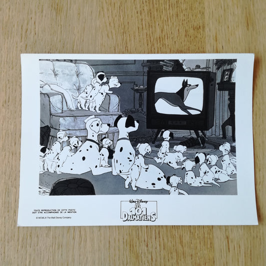 Photo du dessin animé "Les 101 Dalmatiens", Walt Disney, 1961