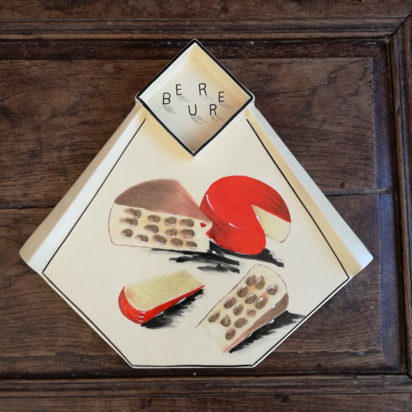 Plateau à fromage, modèle "Hollande", Longwy