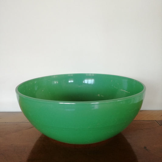 Saladier en verre trempé vert, Duralex