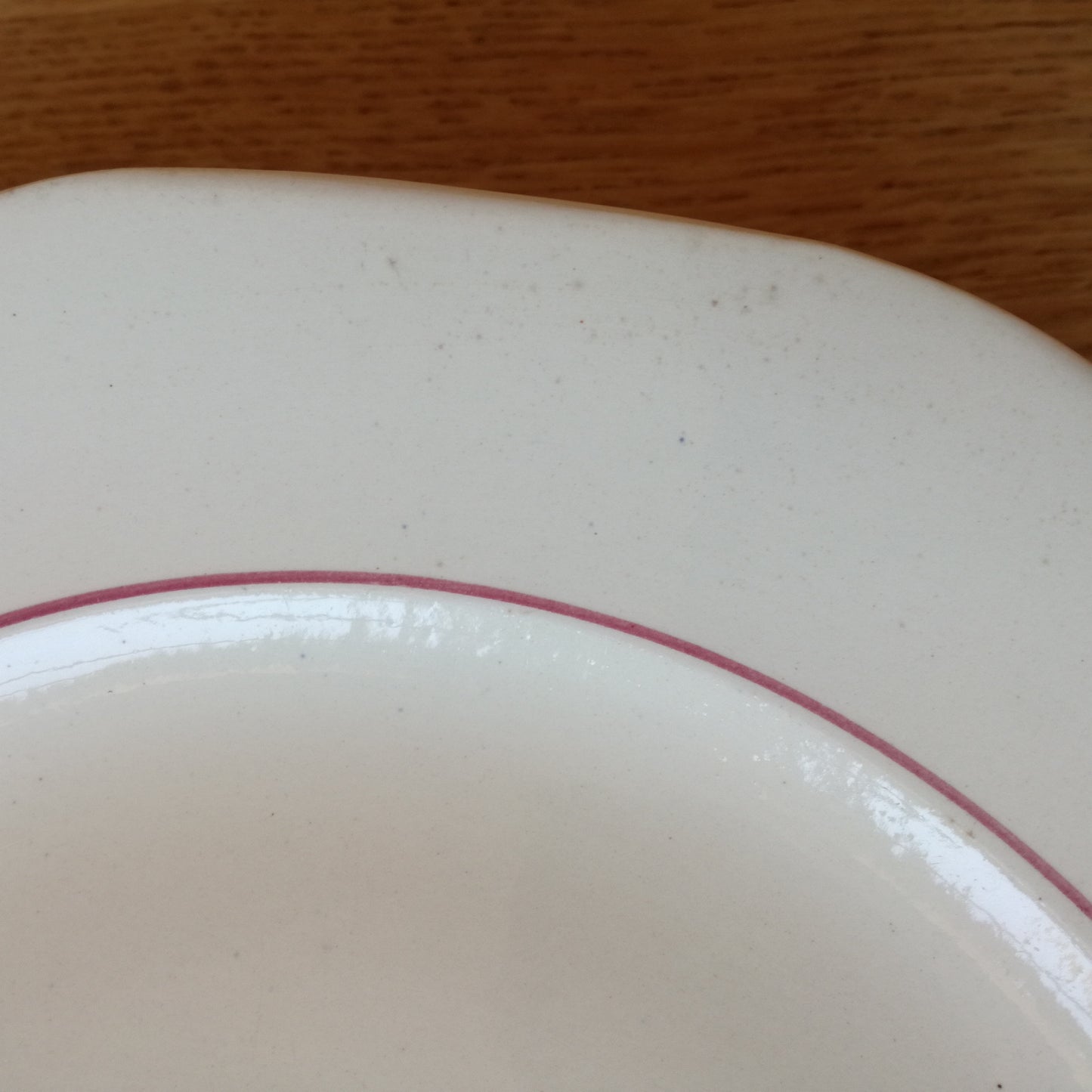 Plat sur pied en Terre de fer à décor floral Saint-Amand