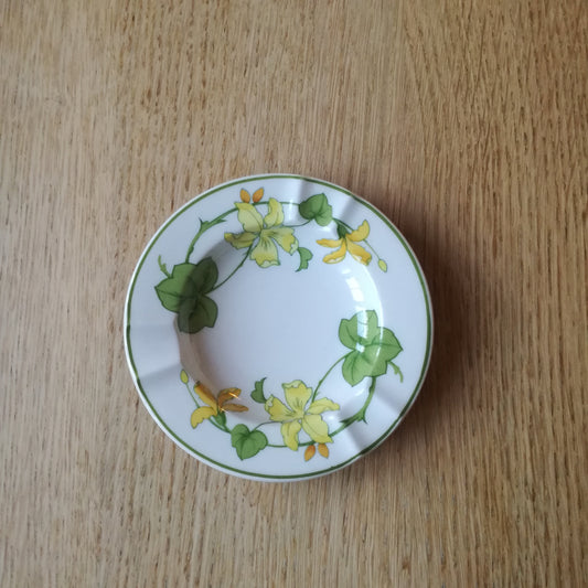Petit cendrier de table ou vide-poches modèle "Géranium" Villeroy & Boch