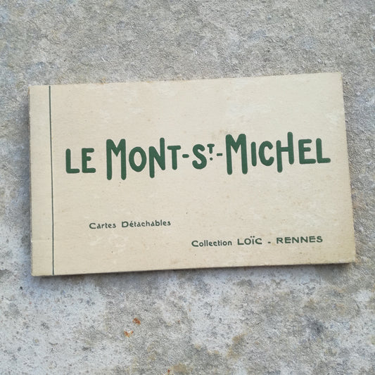 10 cartes postales anciennes Mont Saint Michel, collection Loïc Rennes