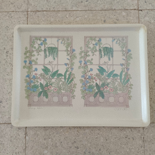 Grand plateau en fibre de verre Solange Lebois pour Camaïeu