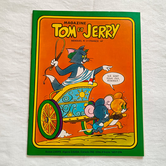 Magazine Tom et Jerry, n° 24, mai 1978
