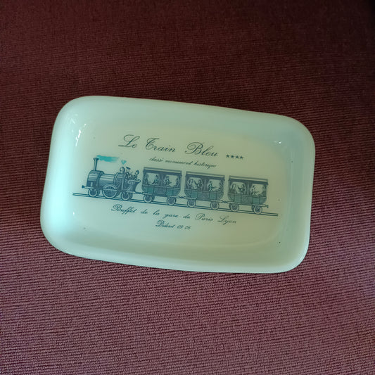 Cendrier publicitaire restaurant "Le train bleu" Paris Gare de Lyon, Opalex