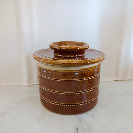 Beurrier à eau en grès