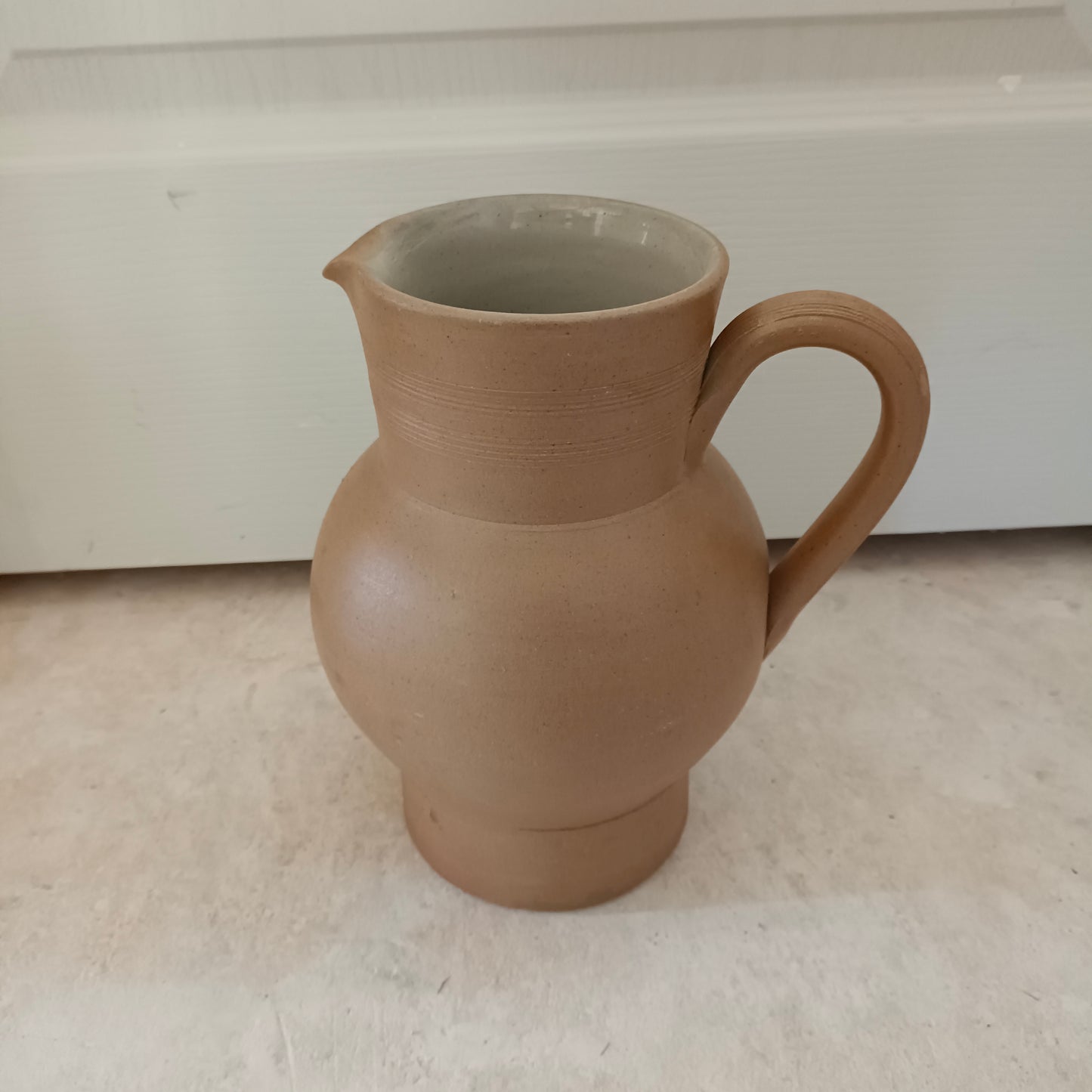 Carafe en grès du Berry fait main