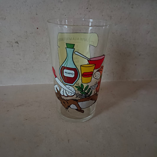 Verre à eau VMC recette lapin à la moutarde