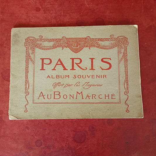 Album souvenir publicitaire de Paris vers 1900 (Bon Marché)