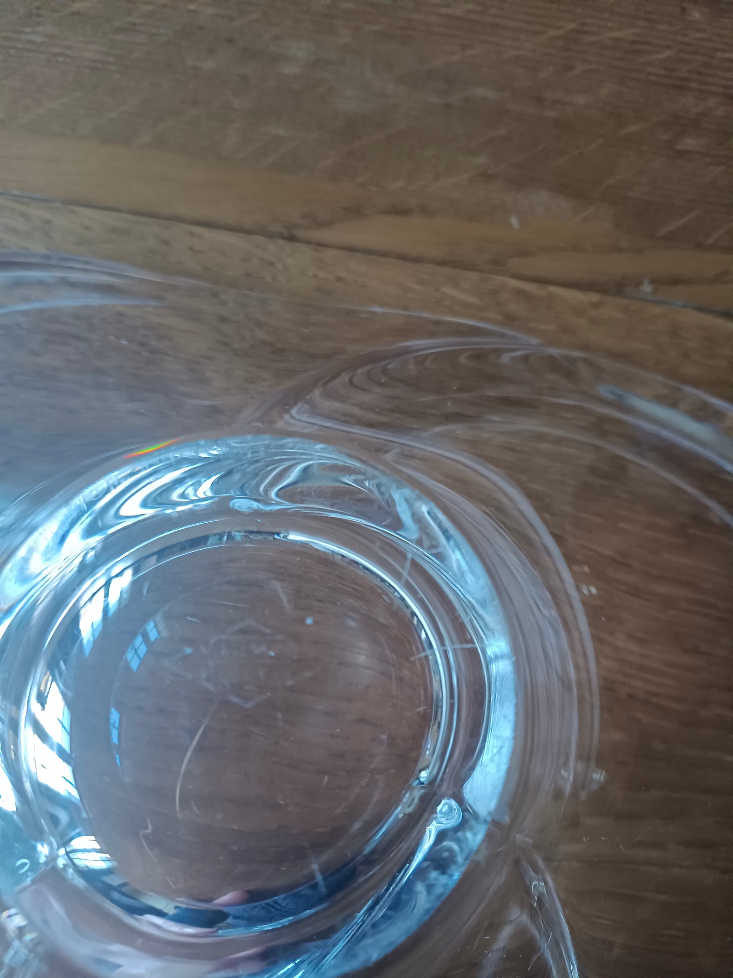 Vide-poches / coupe à fruits en cristal de Vannes