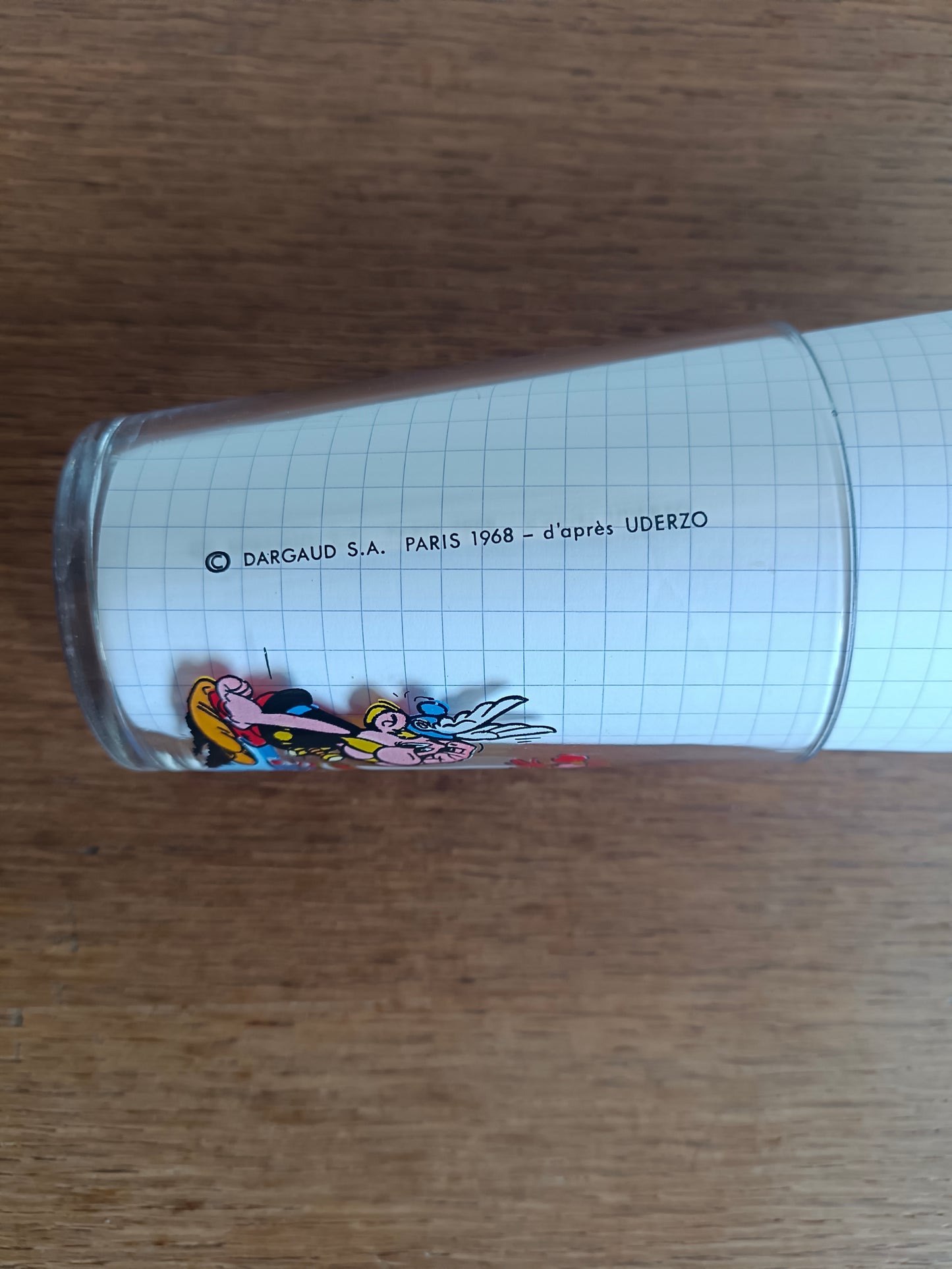 Verre à moutarde Astérix et Cléopâtre, VMC 1968