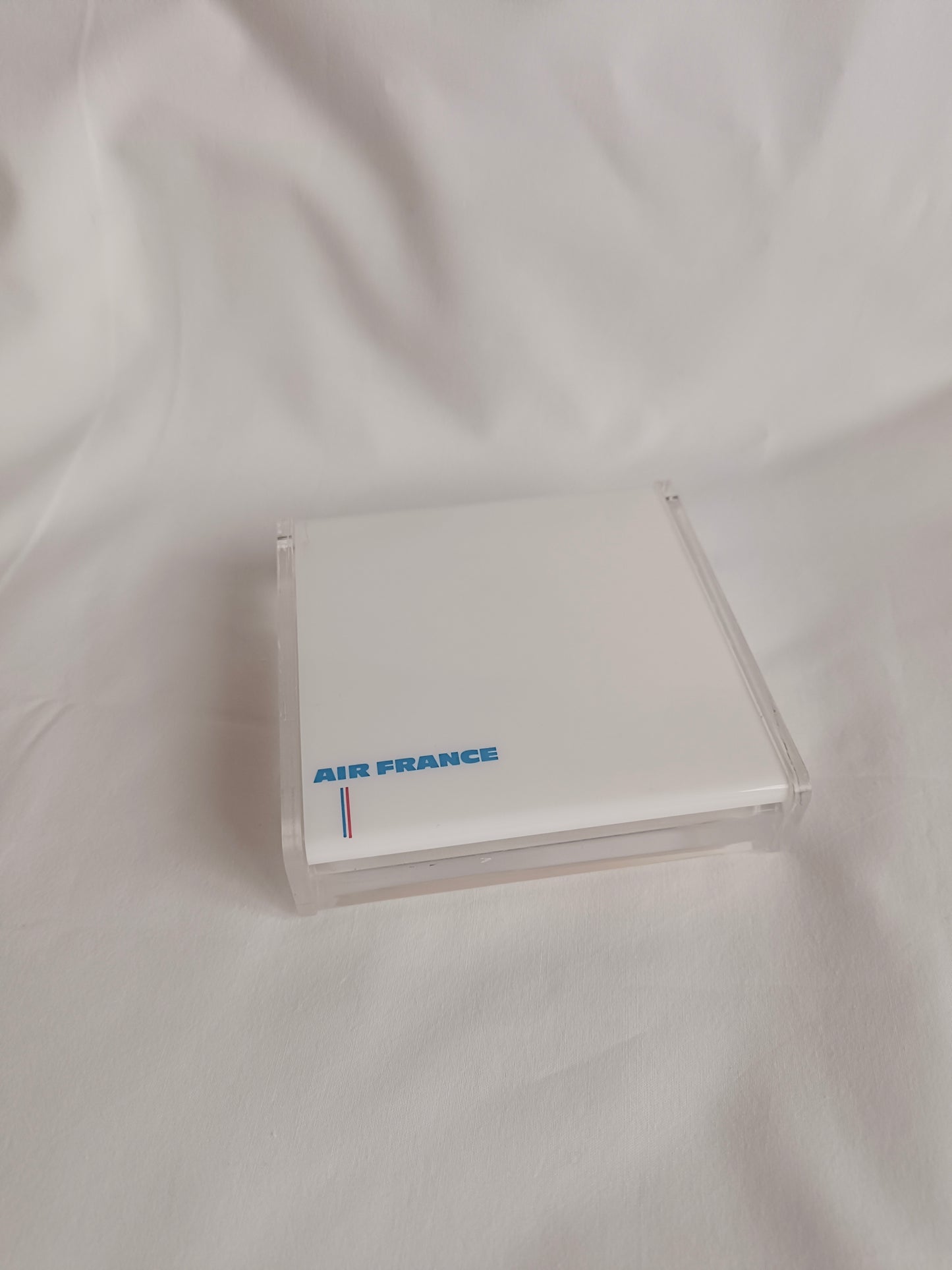 Porte bloc-notes en plexiglass Air France