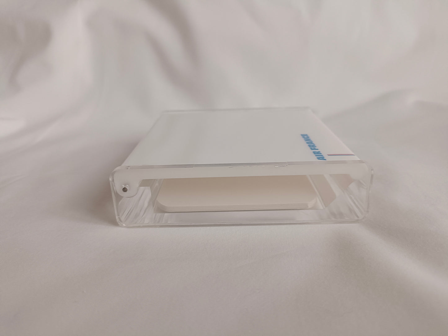 Porte bloc-notes en plexiglass Air France