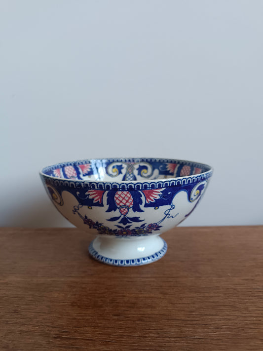 Bol en faïence de Gien fin XIXème début XXème