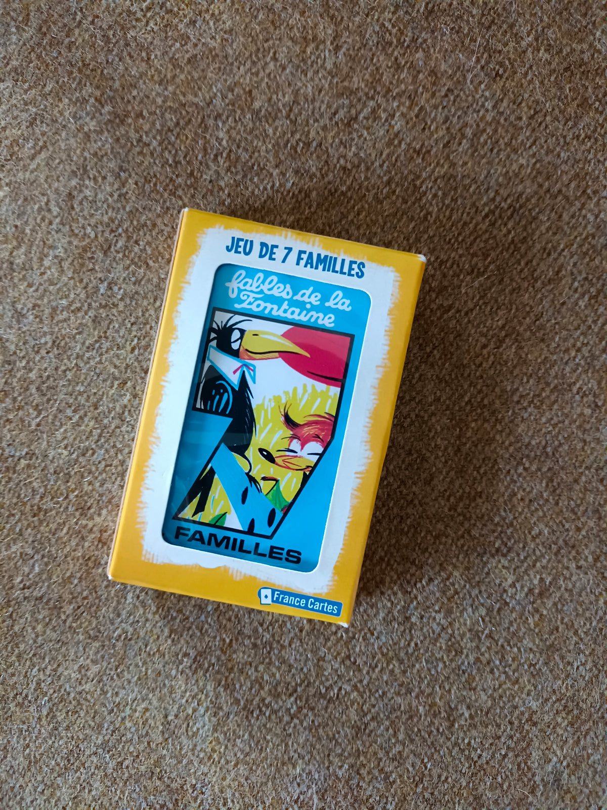 Jeu de 7 familles Fables de La Fontaine, France Cartes