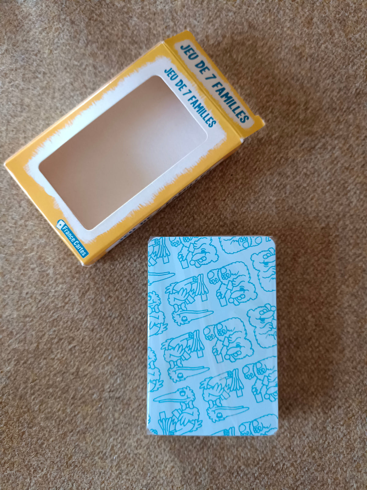 Jeu de 7 familles Fables de La Fontaine, France Cartes