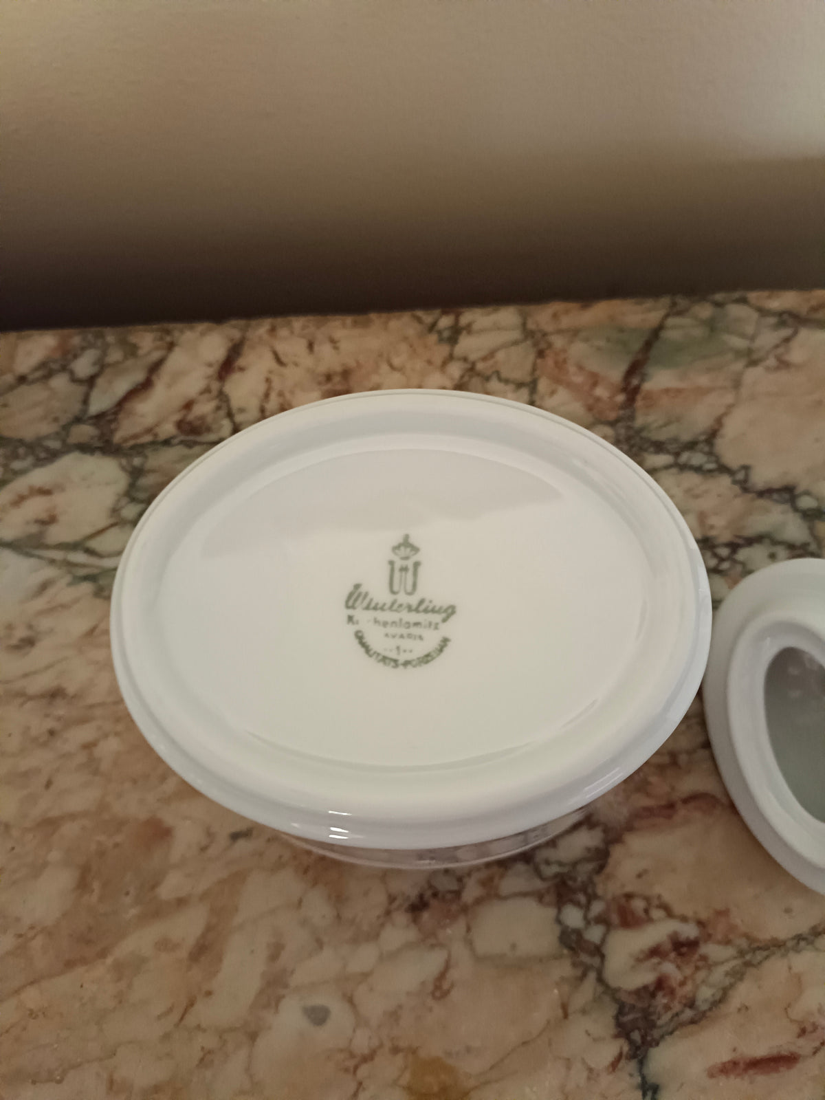 Petit sucrier en porcelaine bavaroise Winterling