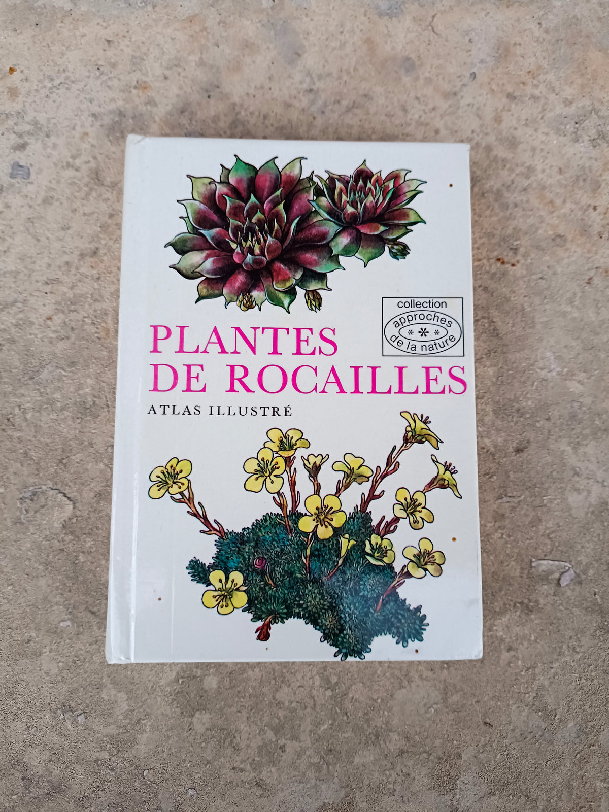 Atlas illustré "Plantes de rocailles", Gründ, 1970