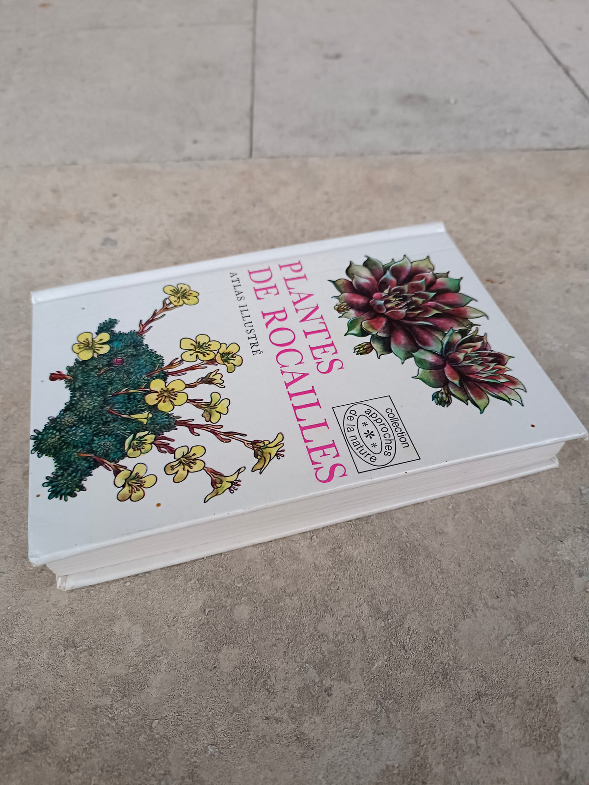 Atlas illustré "Plantes de rocailles", Gründ, 1970