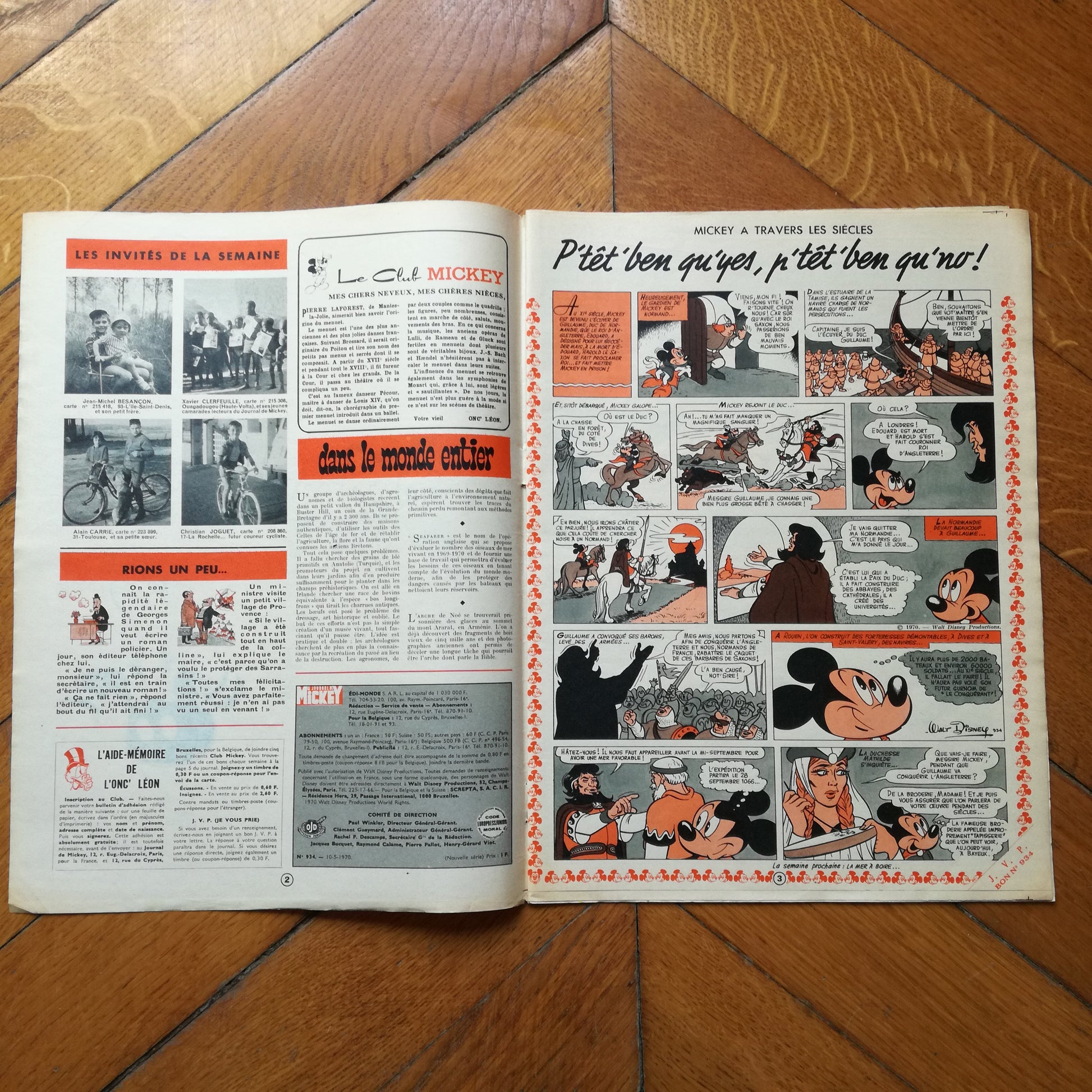 Revue / Magazine  Le Journal de Mickey