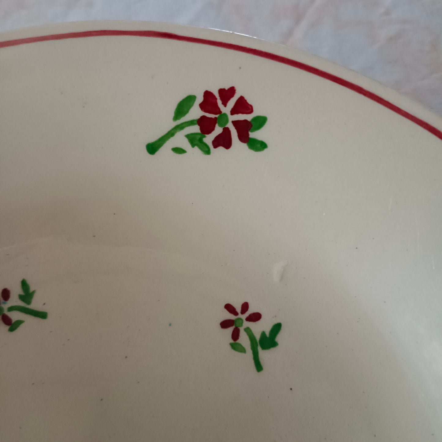 Assiette - creuse / calotte  Niderviller