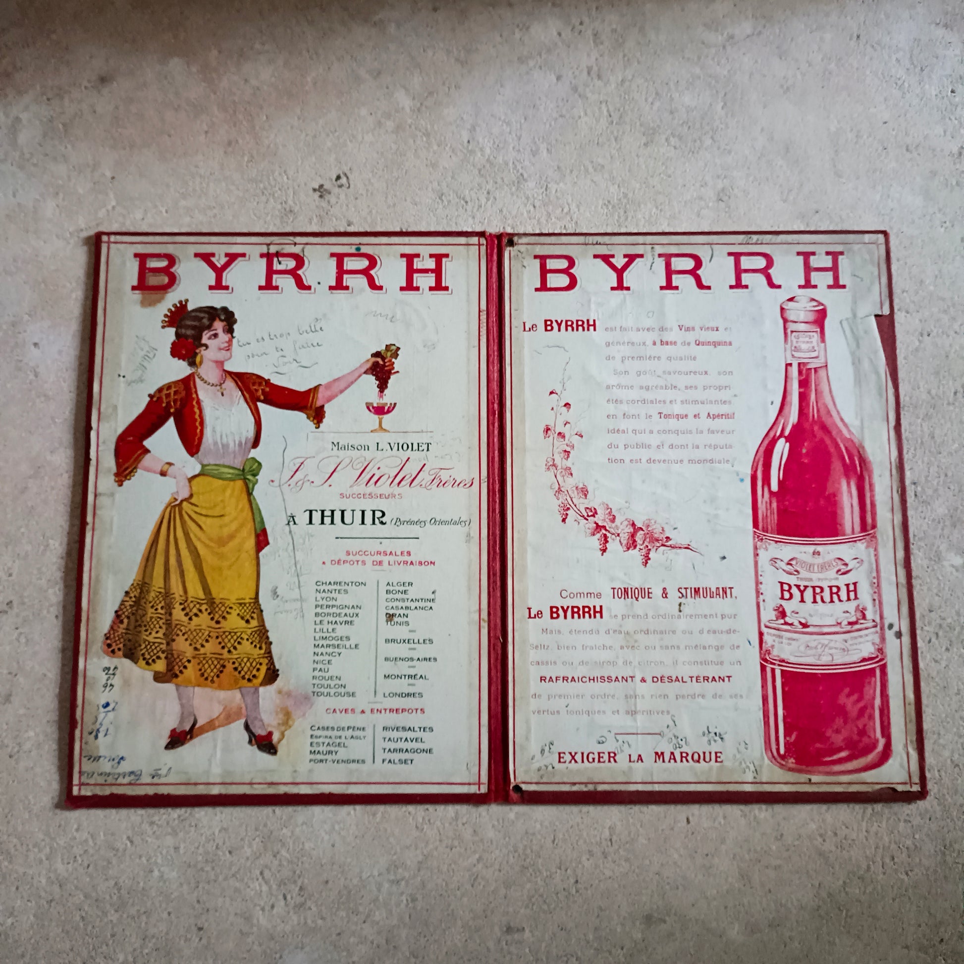 Porte-menu  
