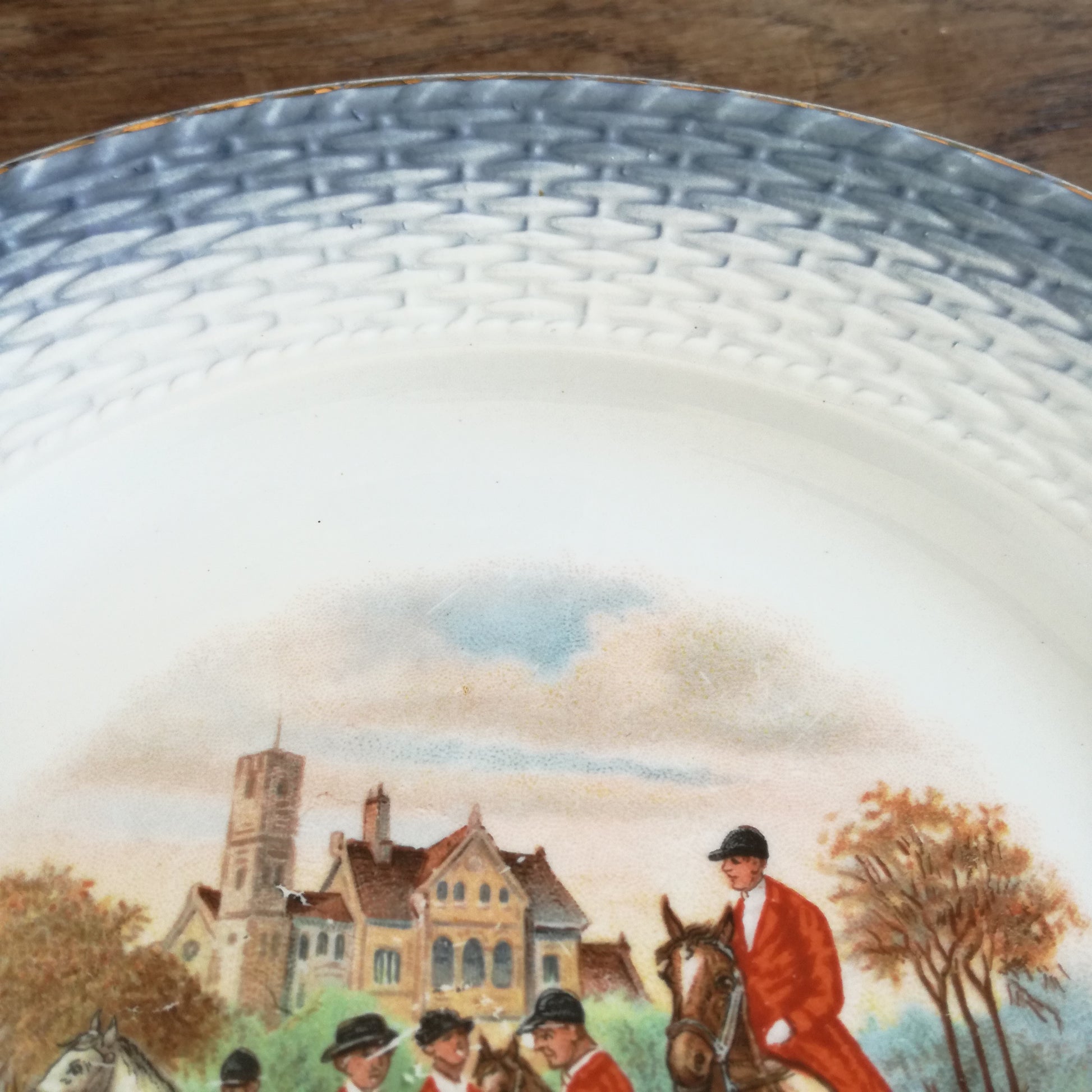 Assiette  Céranord - Saint Amand