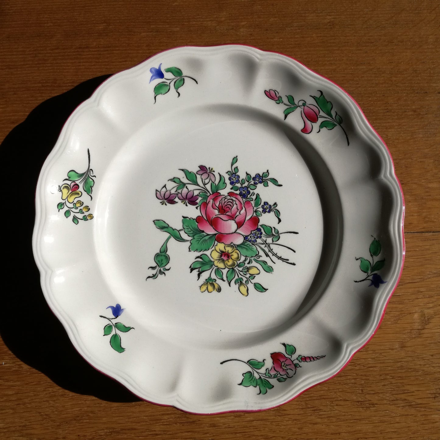 Plat sur pied Réverbère Lunéville (K & G - Keller & Guérin)