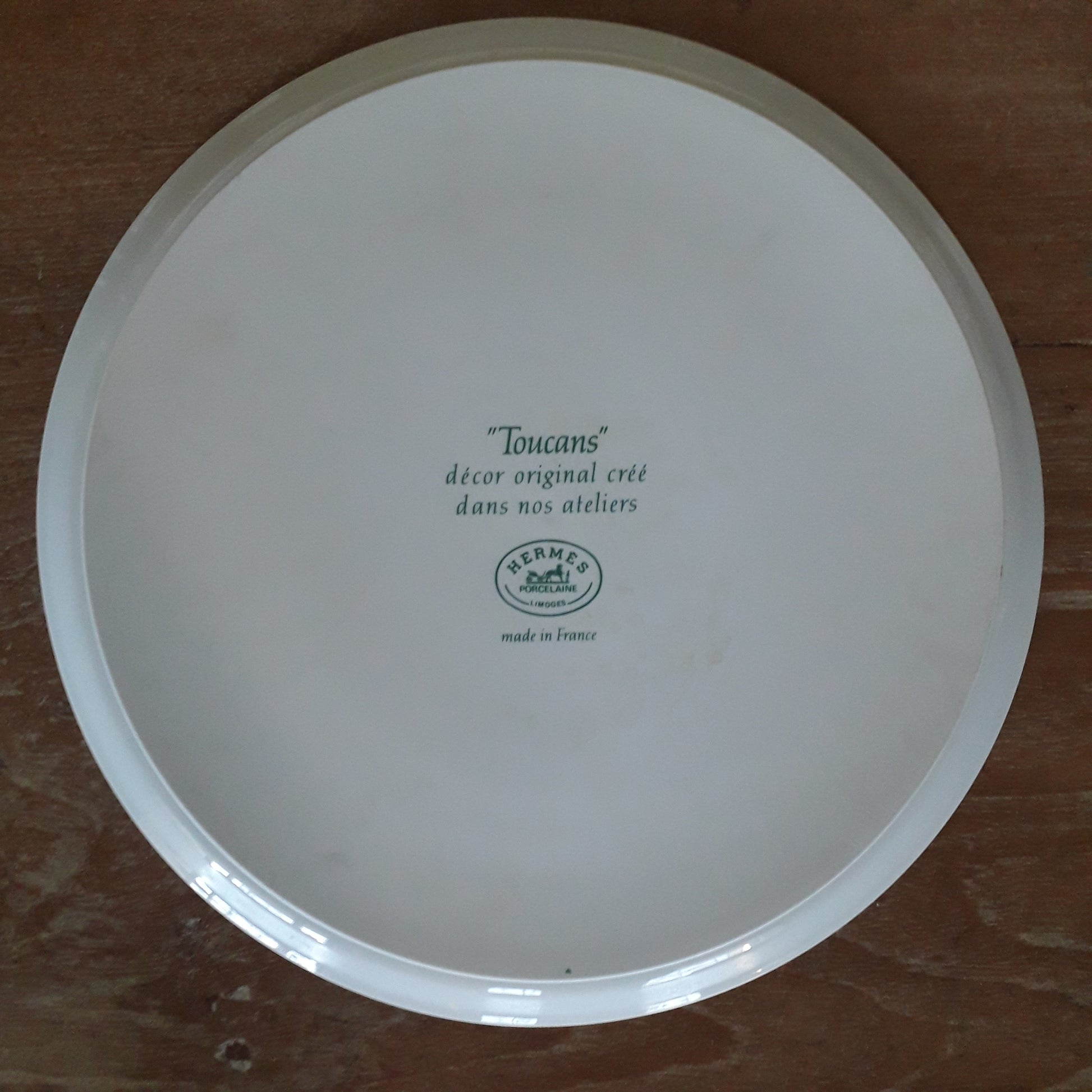 Plat Toucans Hermès