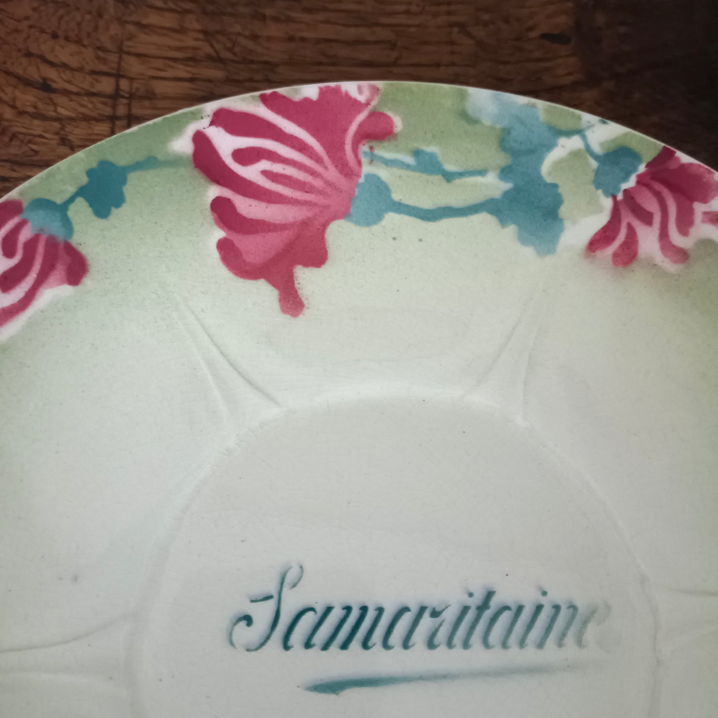 Assiette  Longwy