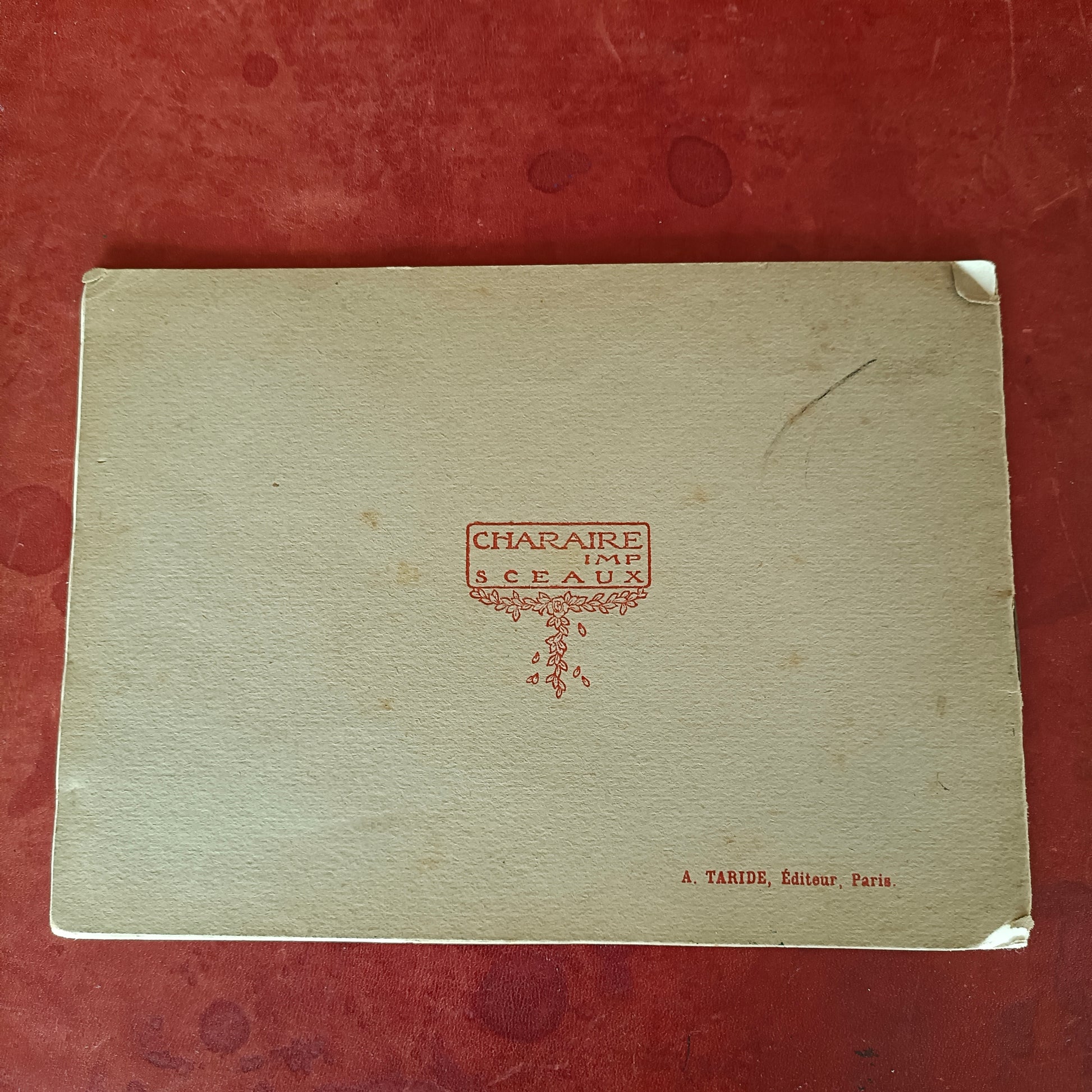 Vieux papier  Alphonse Taride