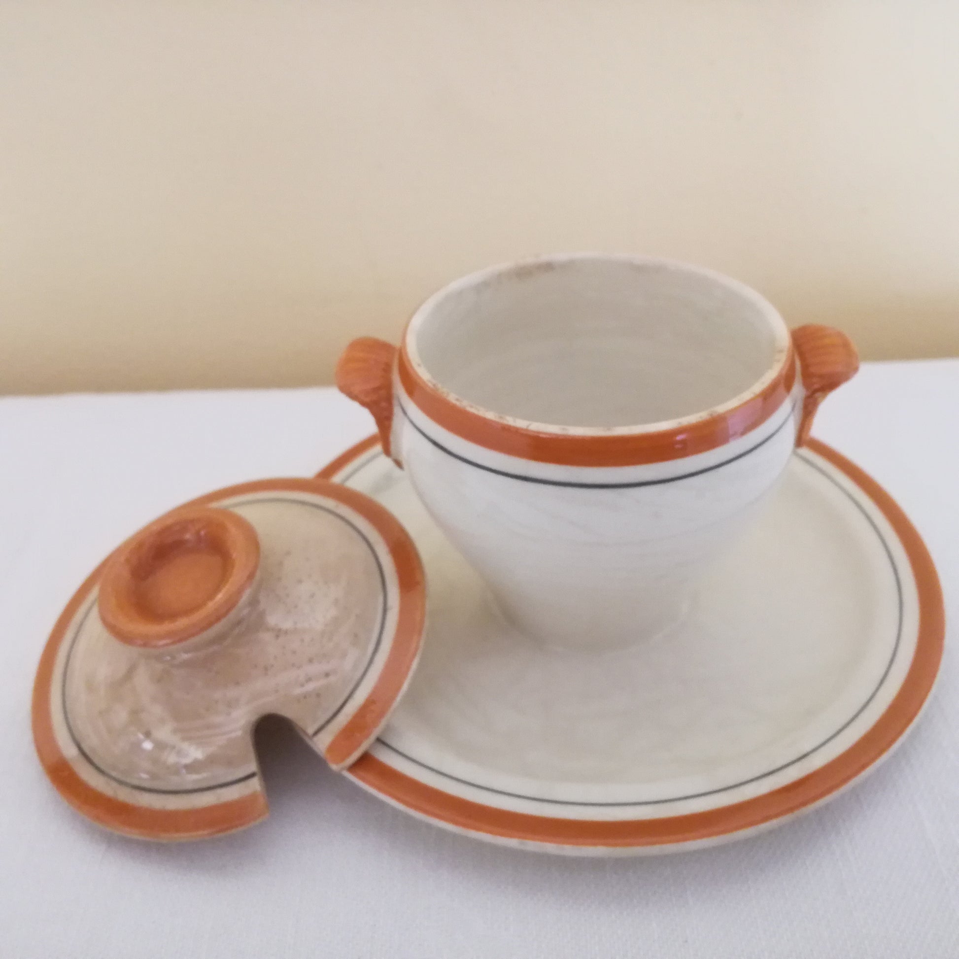 Plat Œillet HBCM (Hippolyte Boulenger - Creil & Montereau)