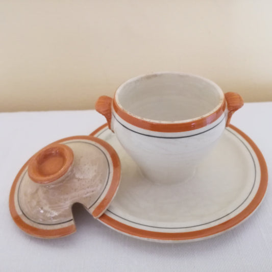 Plat Œillet HBCM (Hippolyte Boulenger - Creil & Montereau)