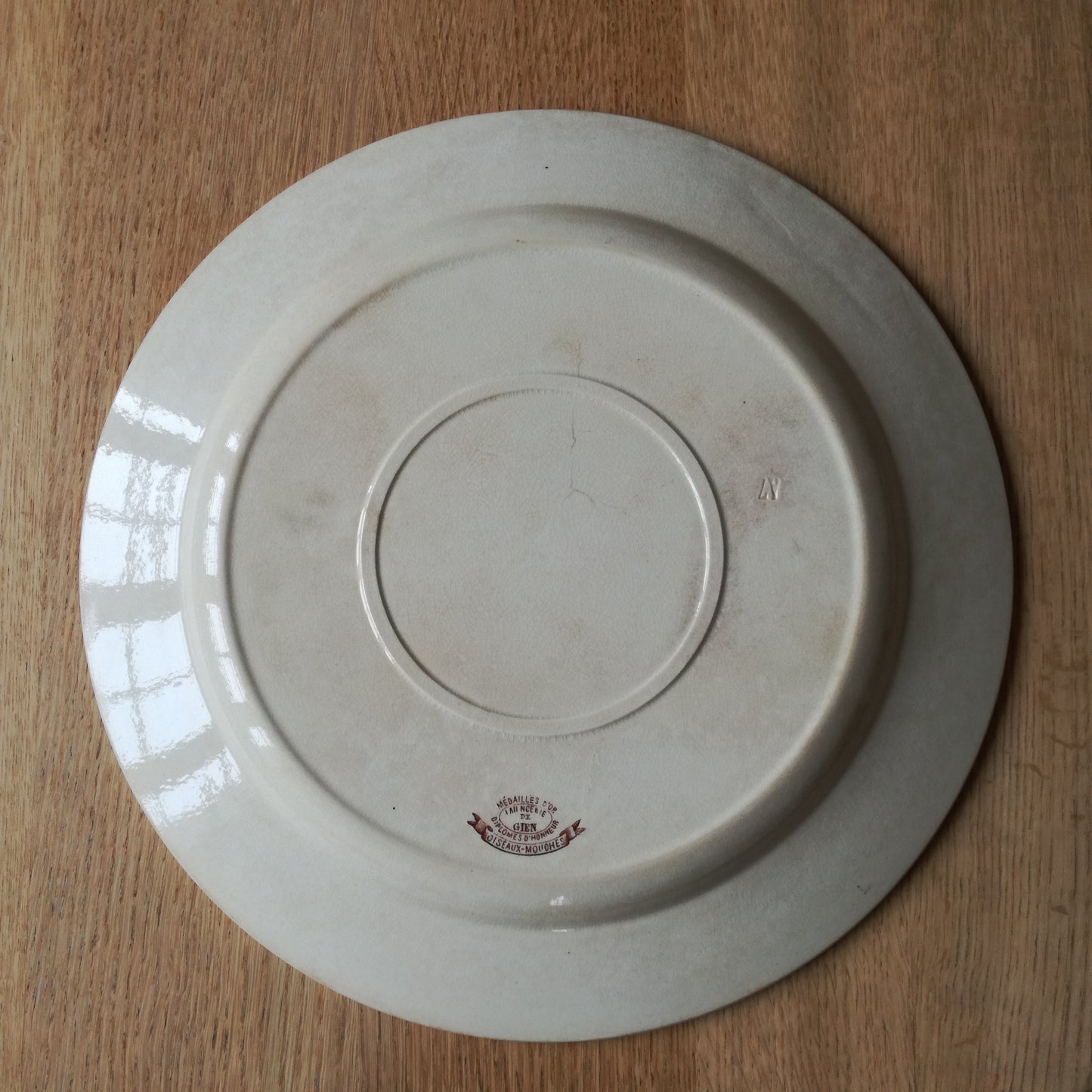 Plat Oiseaux-Mouches Gien
