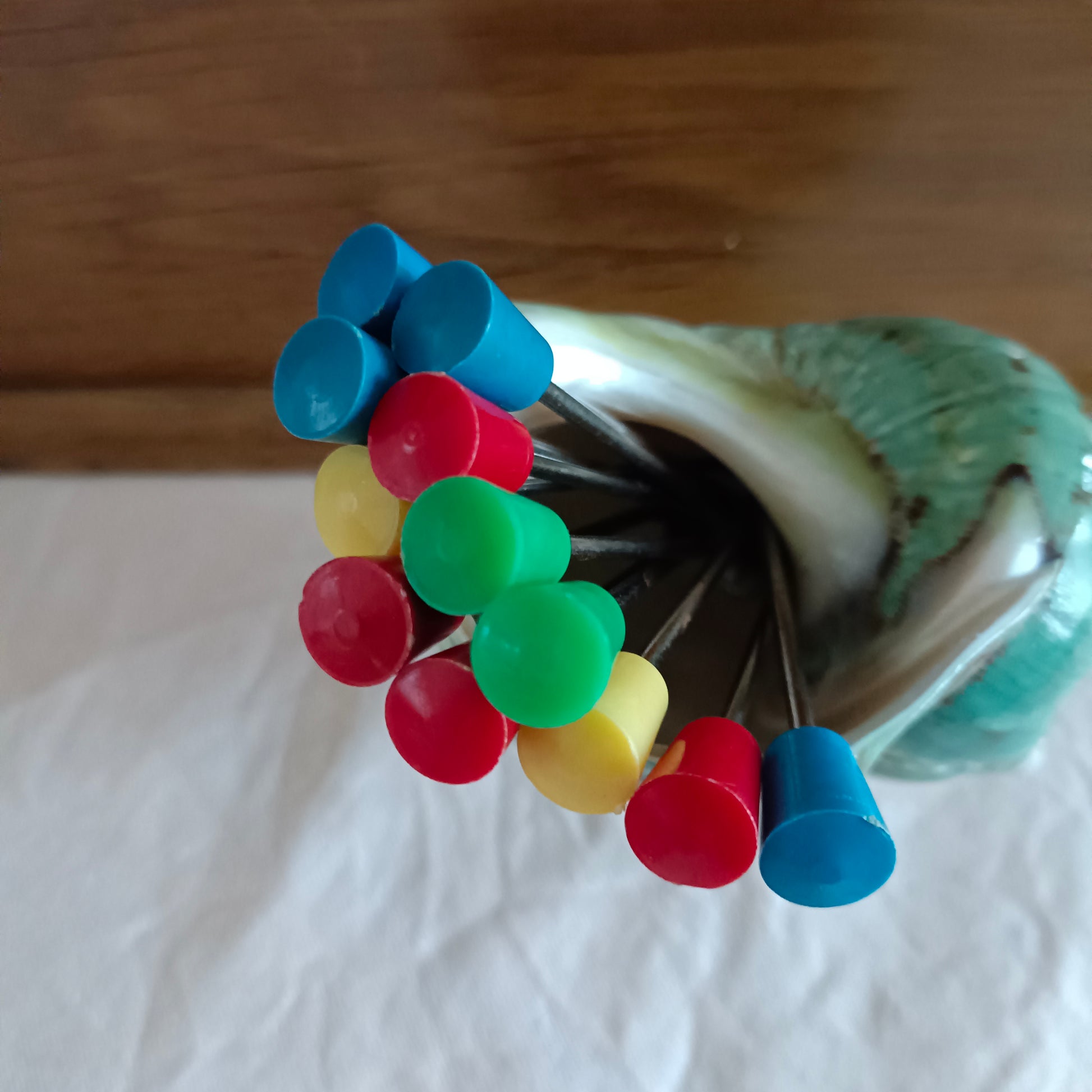 Porte pique dé à jouer céramique piques cocktail apéritif Porte pique dé à jouer céramique piques cocktail apéritif