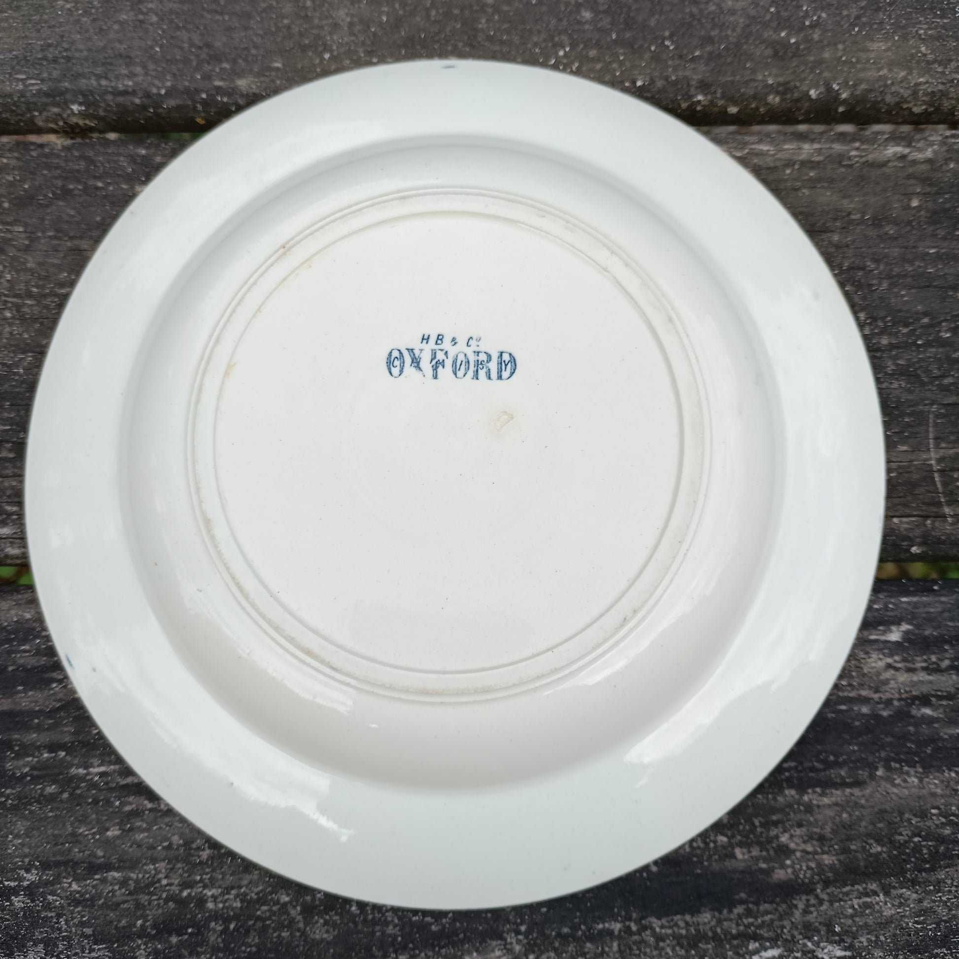 Assiette - creuse / calotte Oxford Choisy le Roi - HB & Cie (Hautin Boulenger)