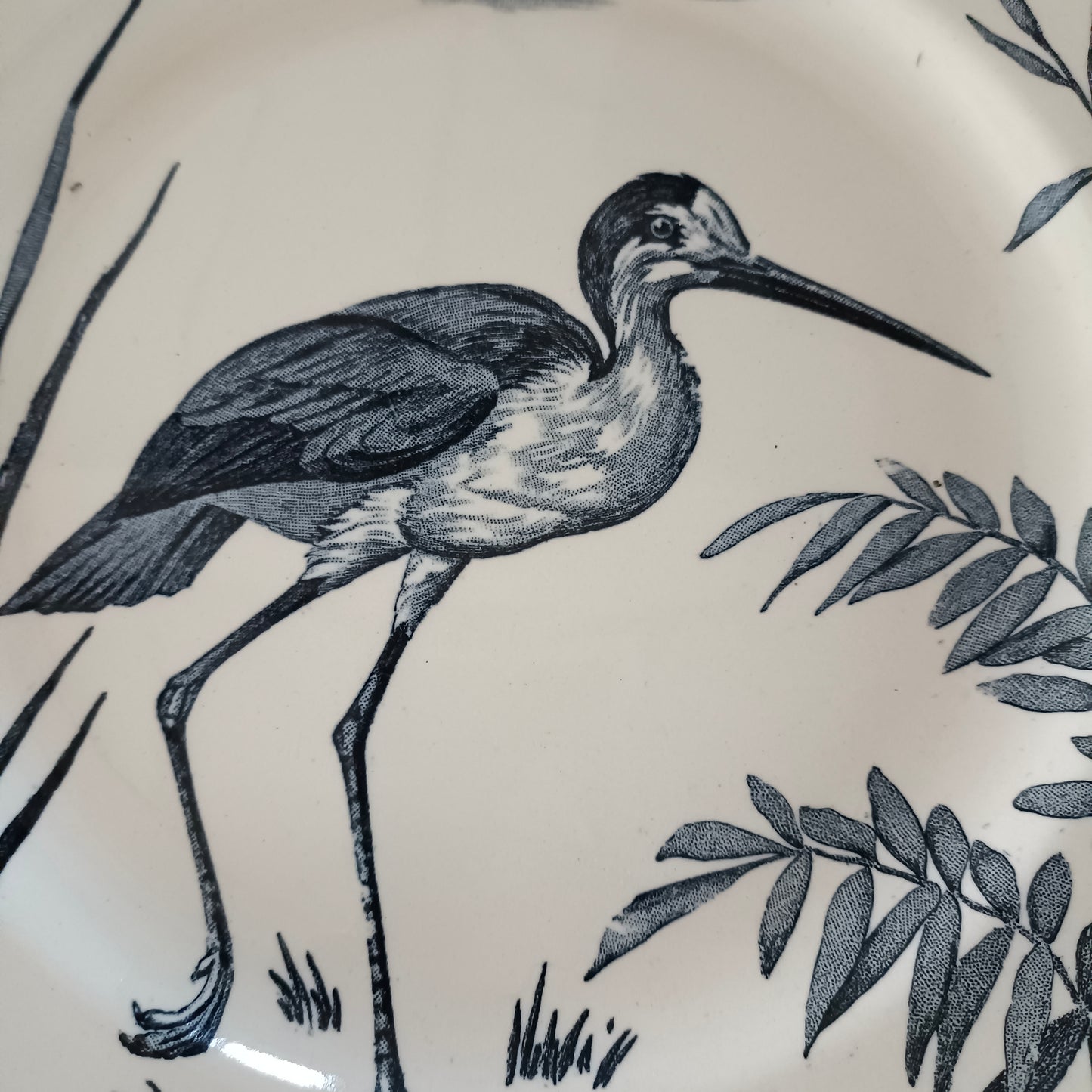 Assiette - grande plate  Lunéville (K & G - Keller & Guérin)