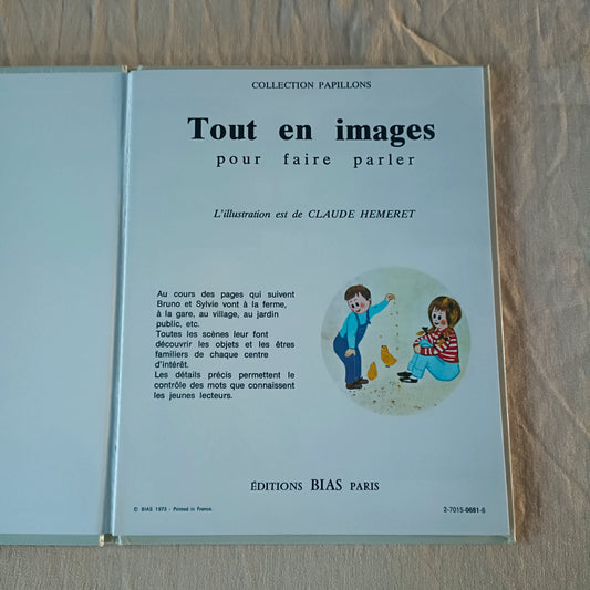 Livre jeunesse Papillons Bias