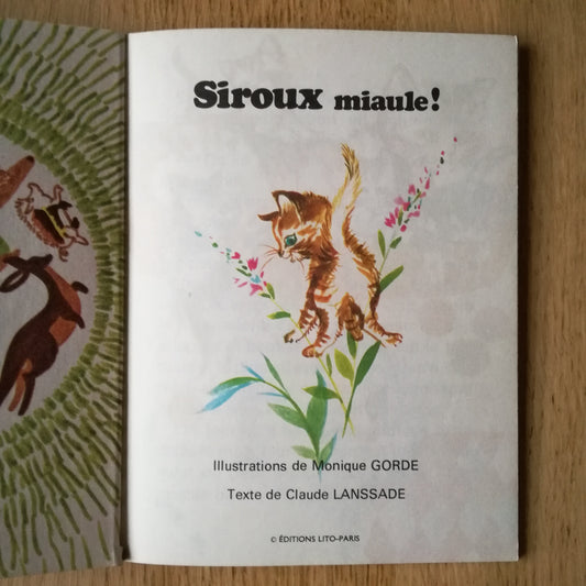 Livre jeunesse La ronde des animaux Lito