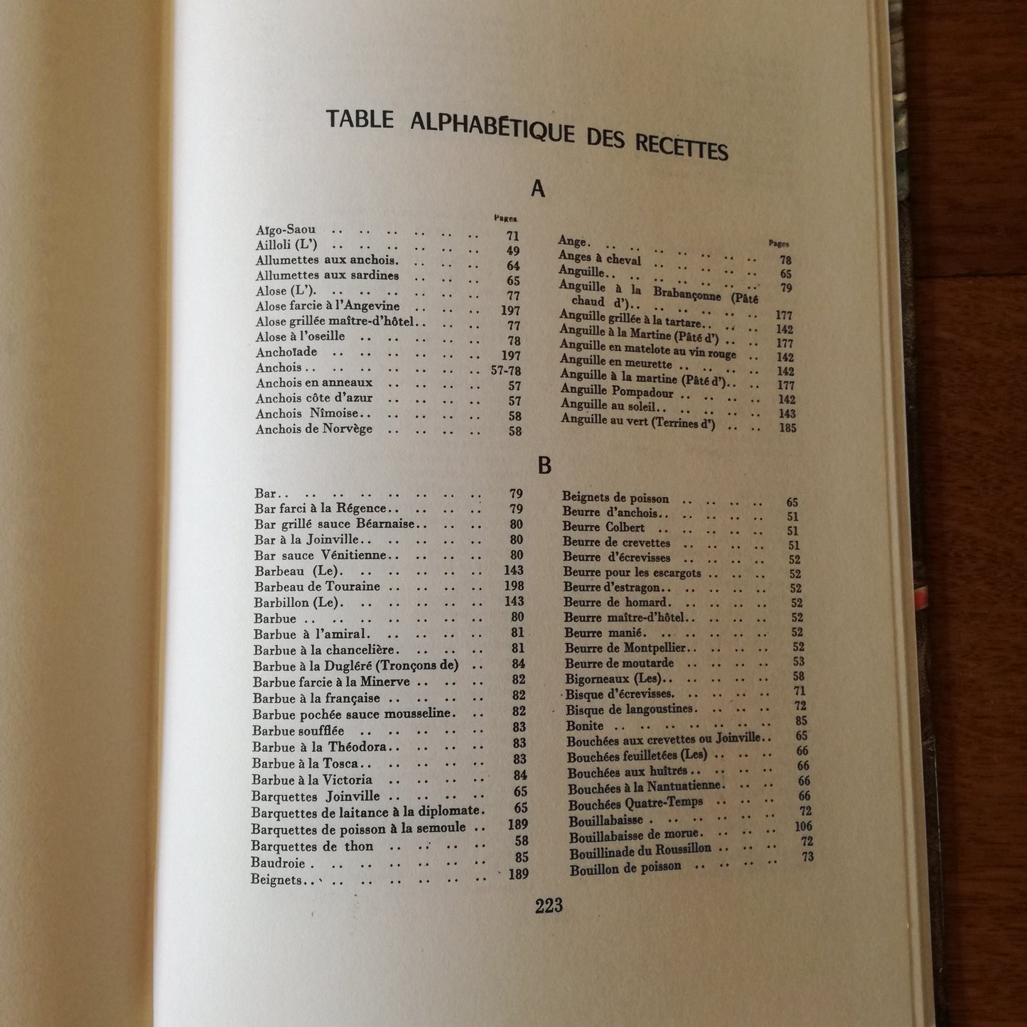 Livre de cuisine  Flammarion