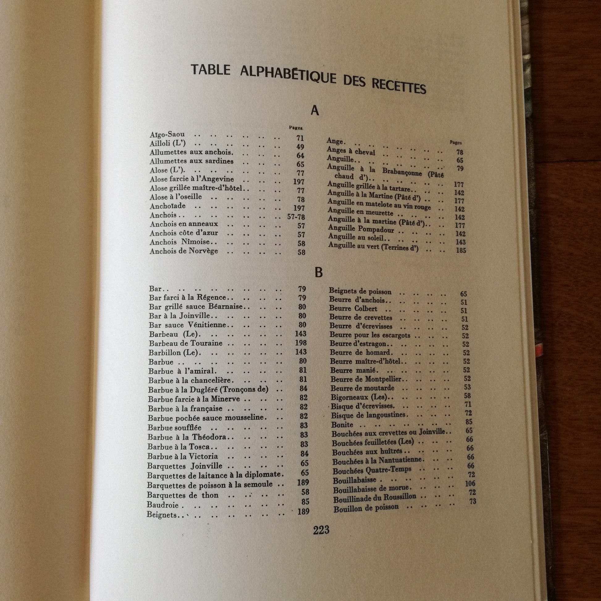 Livre de cuisine  Flammarion