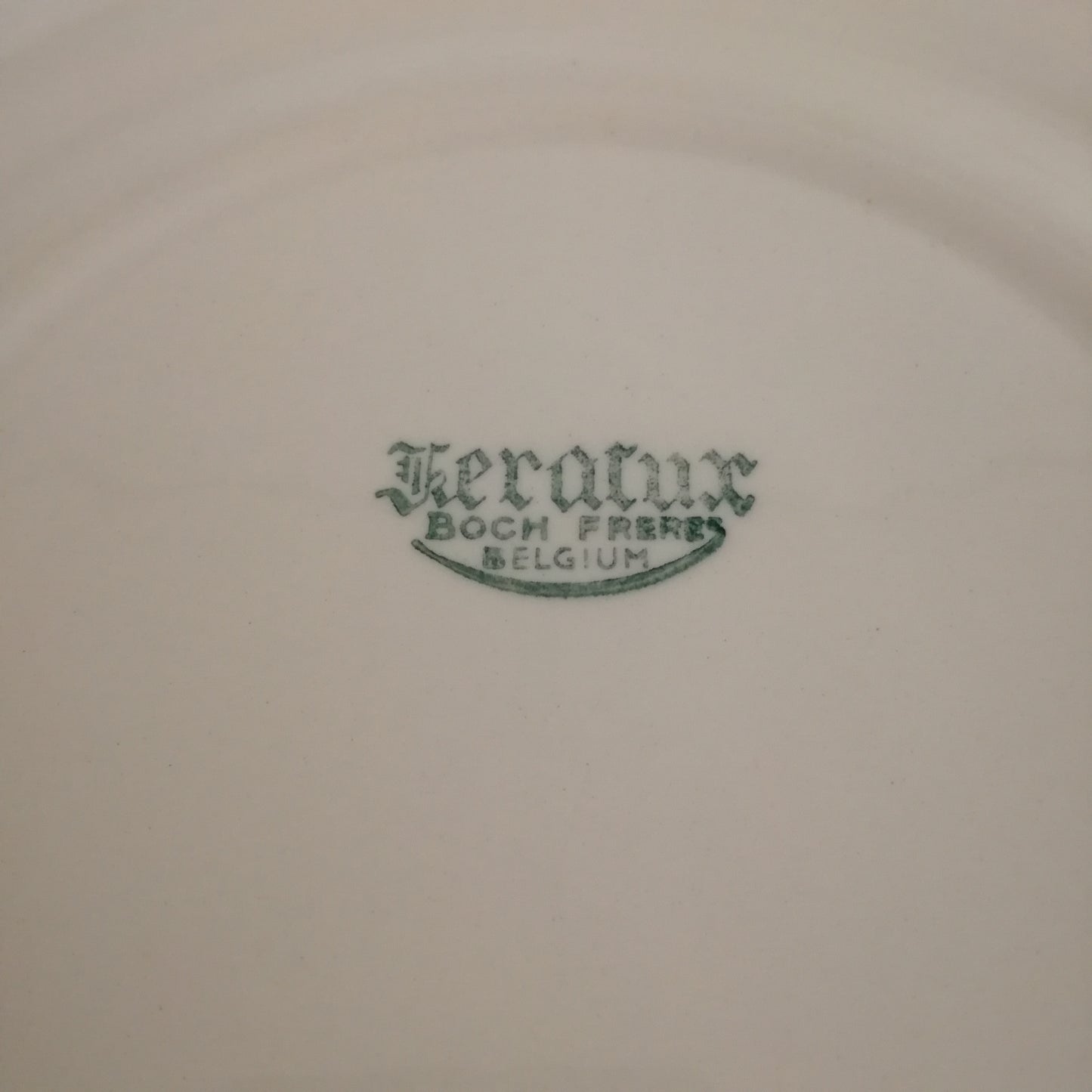 Assiette  BF - Boch Frères