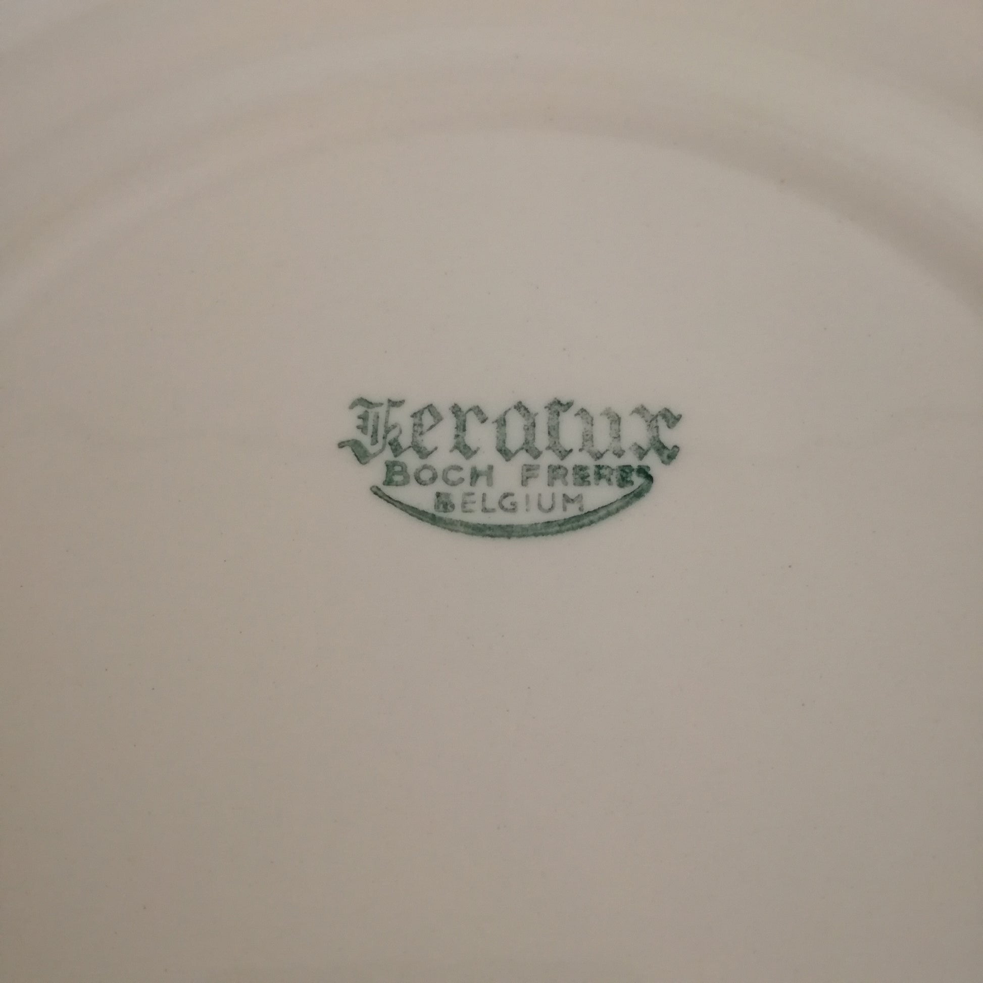 Assiette  BF - Boch Frères
