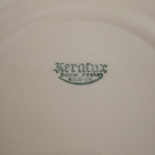 Assiette  BF - Boch Frères