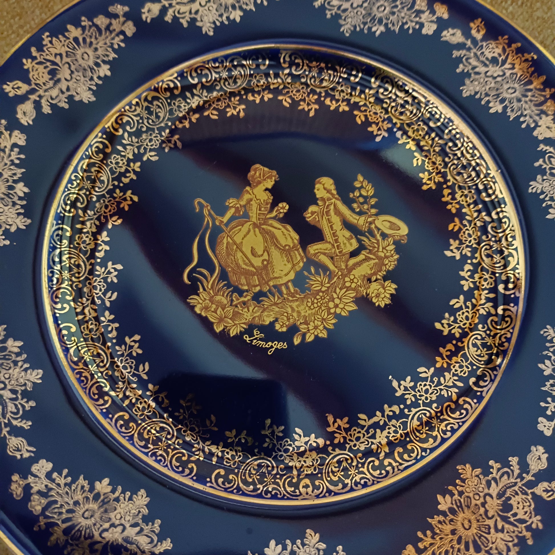 Assiette décorative  Limoges